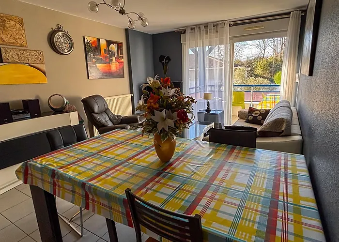 Appartamento 3 Pièces De 63m2 Avec Terrasse,parking Et Wifi Bayonne